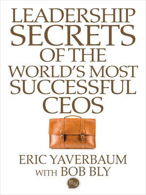 cover image of Leadership Secrets of the World's Most Successful CEOS